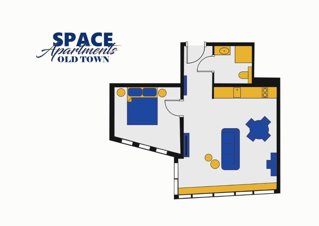 Space Old Town - River View Apartment Szczecin